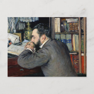 Portrait von Henri Cordier Postkarte