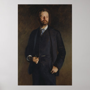 Portrait von Henry Cabot Lodge von JS Sargent Poster