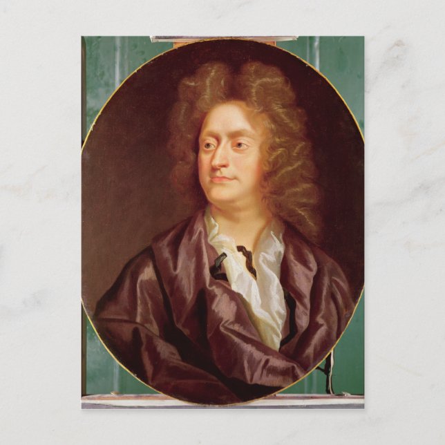Portrait von Henry Purcell, 1695 Postkarte (Vorderseite)