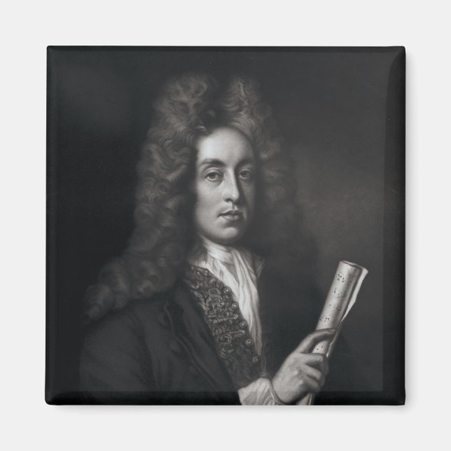 Portrait von Henry Purcell Magnet (Vorne)