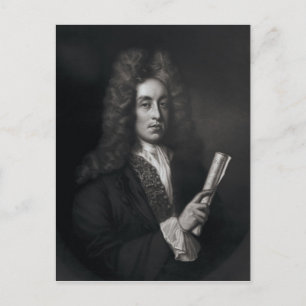 Portrait von Henry Purcell Postkarte