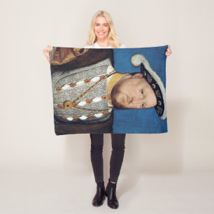 Portrait von Henry VIII von England, Holbein Fleecedecke
