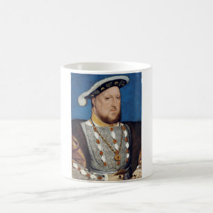 Portrait von Henry VIII von England, Holbein Kaffeetasse