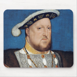 Portrait von Henry VIII von England, Holbein Mousepad