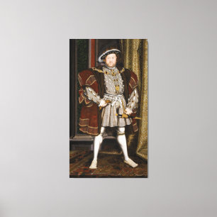 Portrait von Henry VIII von Hans Holbein dem Jünge Leinwanddruck
