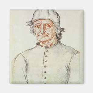 Portrait von Hieronymus Bosch Magnet