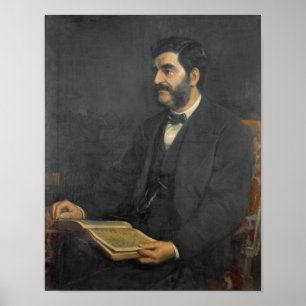 Portrait von Hormuzd Rassam, 1869 Poster
