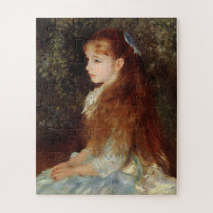 Portrait von Irene - Renoir Impressionist Malerei Puzzle