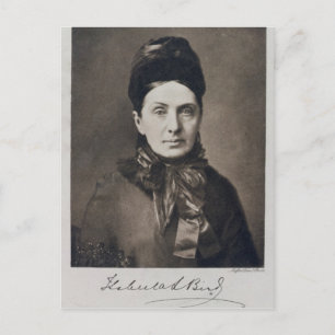 Portrait von Isabella Bird Bishop Postkarte