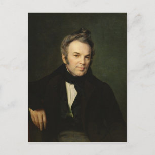 Portrait von Ivan Lazhechnikov, 1834 Postkarte