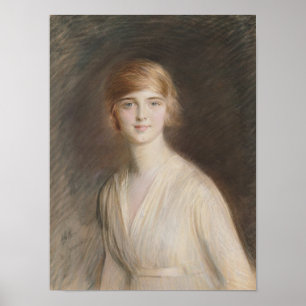 Portrait von Jacqueline Poster