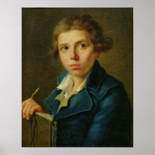 Portrait von Jacques-Louis David als Jugend Poster