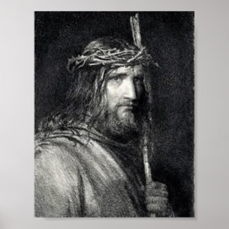 Portrait von Jesus Christus Poster