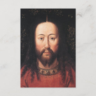 Portrait von Jesus Christus von Jan van Eyck Einladung