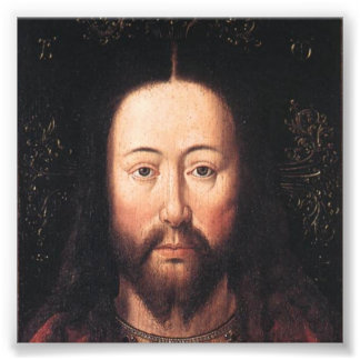 Portrait von Jesus Christus von Jan van Eyck Fotodruck