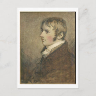 Portrait von John Constable (1776-1837), zwanzig J Postkarte