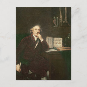 Portrait von John Hunter nach Sir Joshua Postkarte