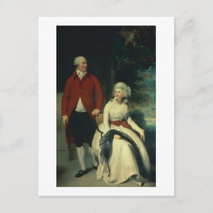 Portrait von John Julius Angerstein (1735-1823) un Postkarte