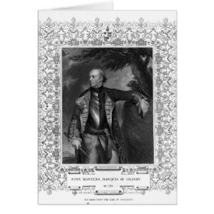 Portrait von John Manners, Marquis von Granby