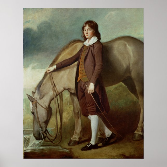 Portrait von John Walter Tempest Poster (Vorne)