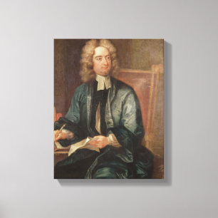 Portrait von Jonathan Swift c.1718 Leinwanddruck