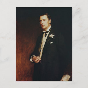 Portrait von Joseph Chamberlain, 1886 Postkarte