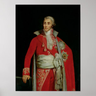 Portrait von Joseph Fouche Duke of Otranto Poster