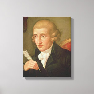 Portrait von Joseph Haydn Leinwanddruck