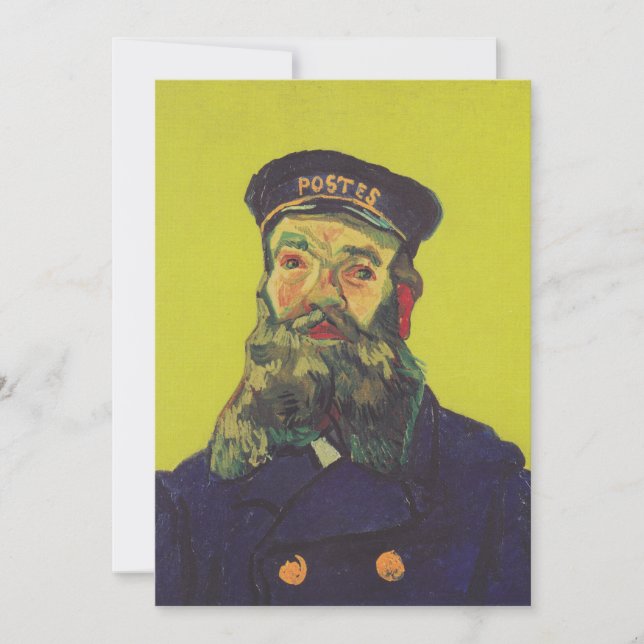 Portrait von Joseph Roulin | Vincent van Gogh (Vorderseite)