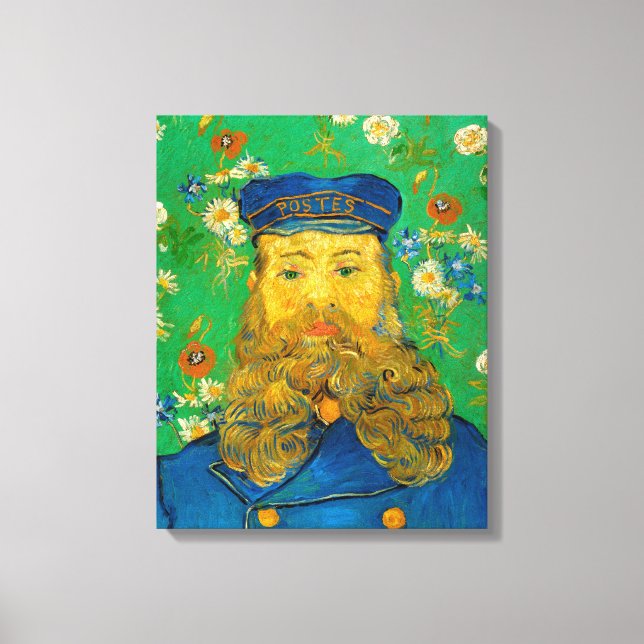 Portrait von Joseph Roulin | Vincent van Gogh Leinwanddruck (Vorderseite)