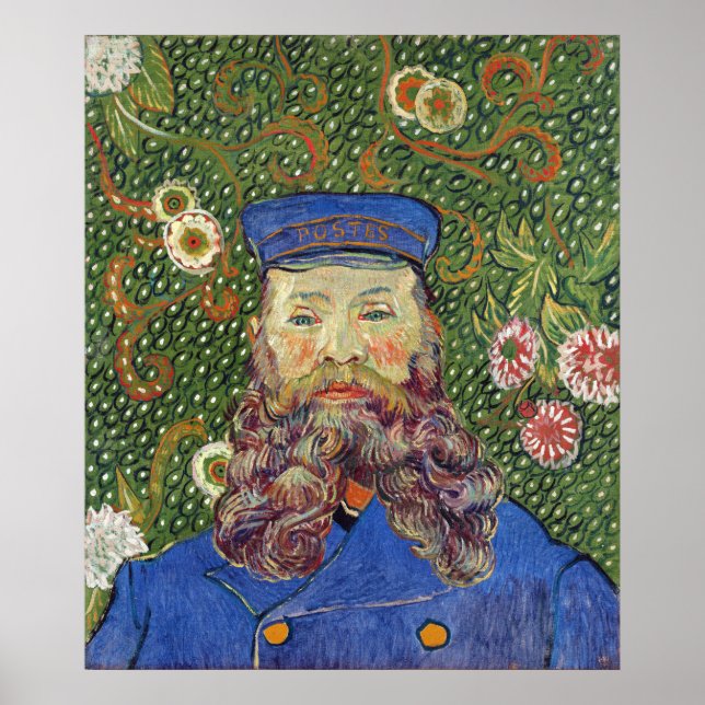 Portrait von Joseph Roulin, Vincent Van Gogh Poster (Vorne)