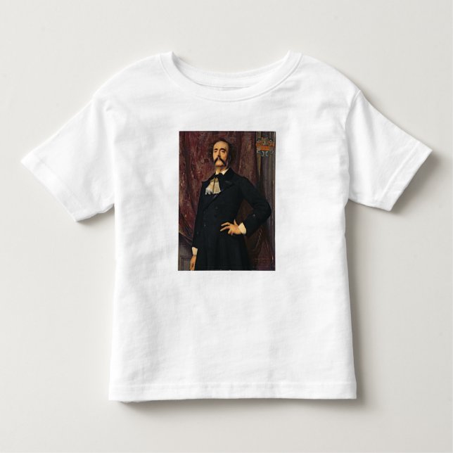 Portrait von Jules Barbey d'Aurevilly 1881 Kleinkind T-shirt (Vorderseite)