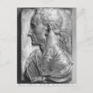 Portrait von Julius Caesar Postkarte