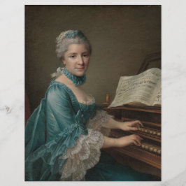 Portrait von Justine Favart Scrapbook Paper