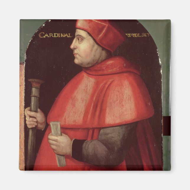 Portrait von Kardinal Thomas Wolsey Magnet (Vorne)