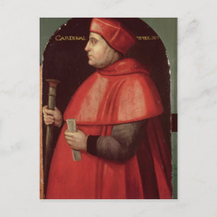 Portrait von Kardinal Thomas Wolsey Postkarte