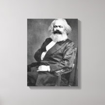 Portrait von Karl Marx (Gründer des Marxismus)