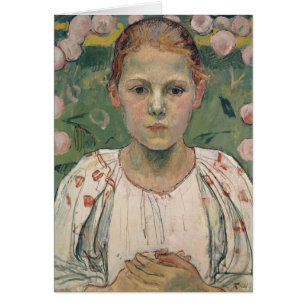 Portrait von Kathe von Bach   Im Garten