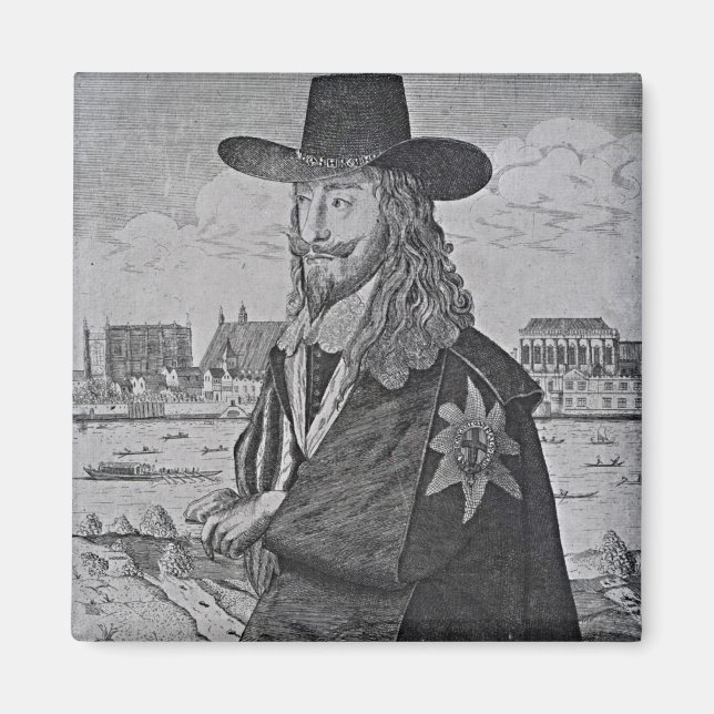 Portrait von König Charles I. Magnet (Vorne)