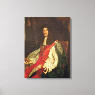 Portrait von König Charles II., c.1660-65 Leinwanddruck