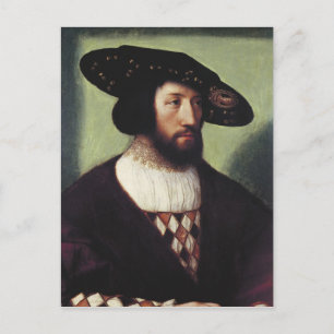 Portrait von Kristian II Postkarte