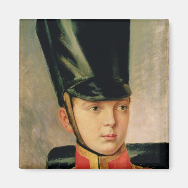 Portrait von Kronprinz Alexander Magnet (Vorne)