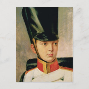 Portrait von Kronprinz Alexander Postkarte