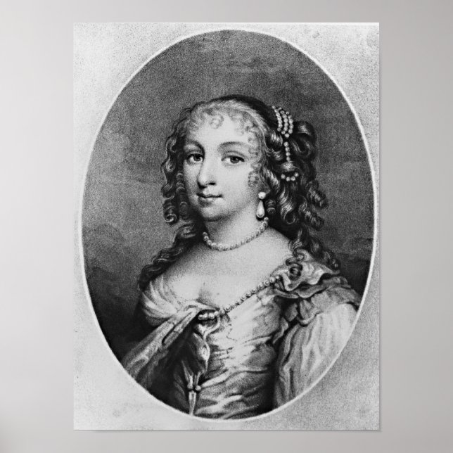 Portrait von Lady Denham Poster (Vorne)