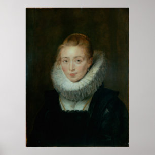 Portrait von Lady-in-Gewartet in die Infanta Isabe Poster