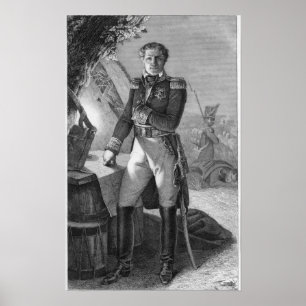 Portrait von Laurent de Gouvion Saint-Cyr Poster