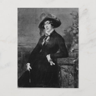 Portrait von Lola Montez , 1844 Postkarte