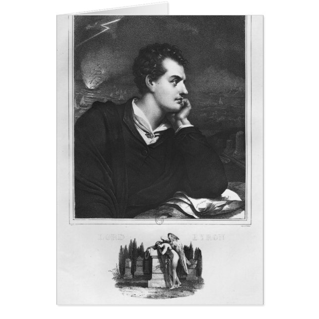 Portrait von Lord Byron (Vorne)