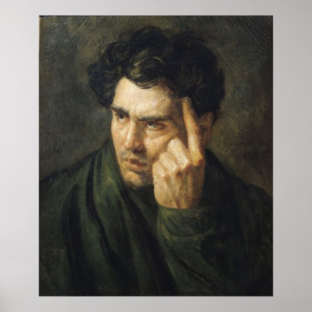 Portrait von Lord Byron Poster (Vorne)