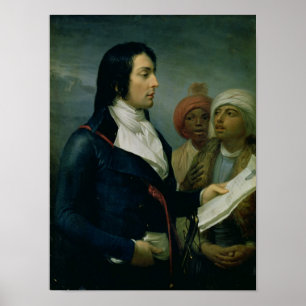 Portrait von Louis-Charles-Antoine Desaix Poster